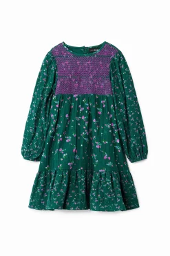 Vestido camisero flores