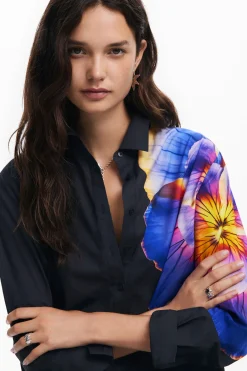Vestido camisero flores M. Christian Lacroix