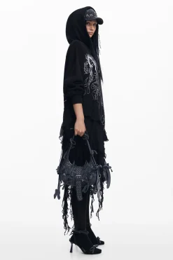 Vestido capucha María Escoté
