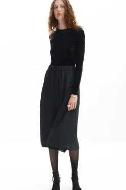 Vestido combinado estampado