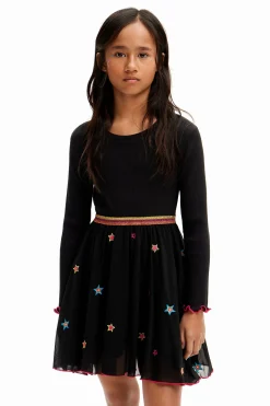 Vestido combinado estrellas