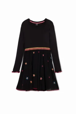 Vestido combinado estrellas
