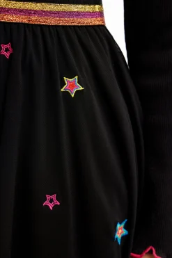 Vestido combinado estrellas