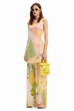 Vestido corto flores