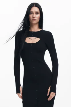 Vestido cutout Maitrepierre