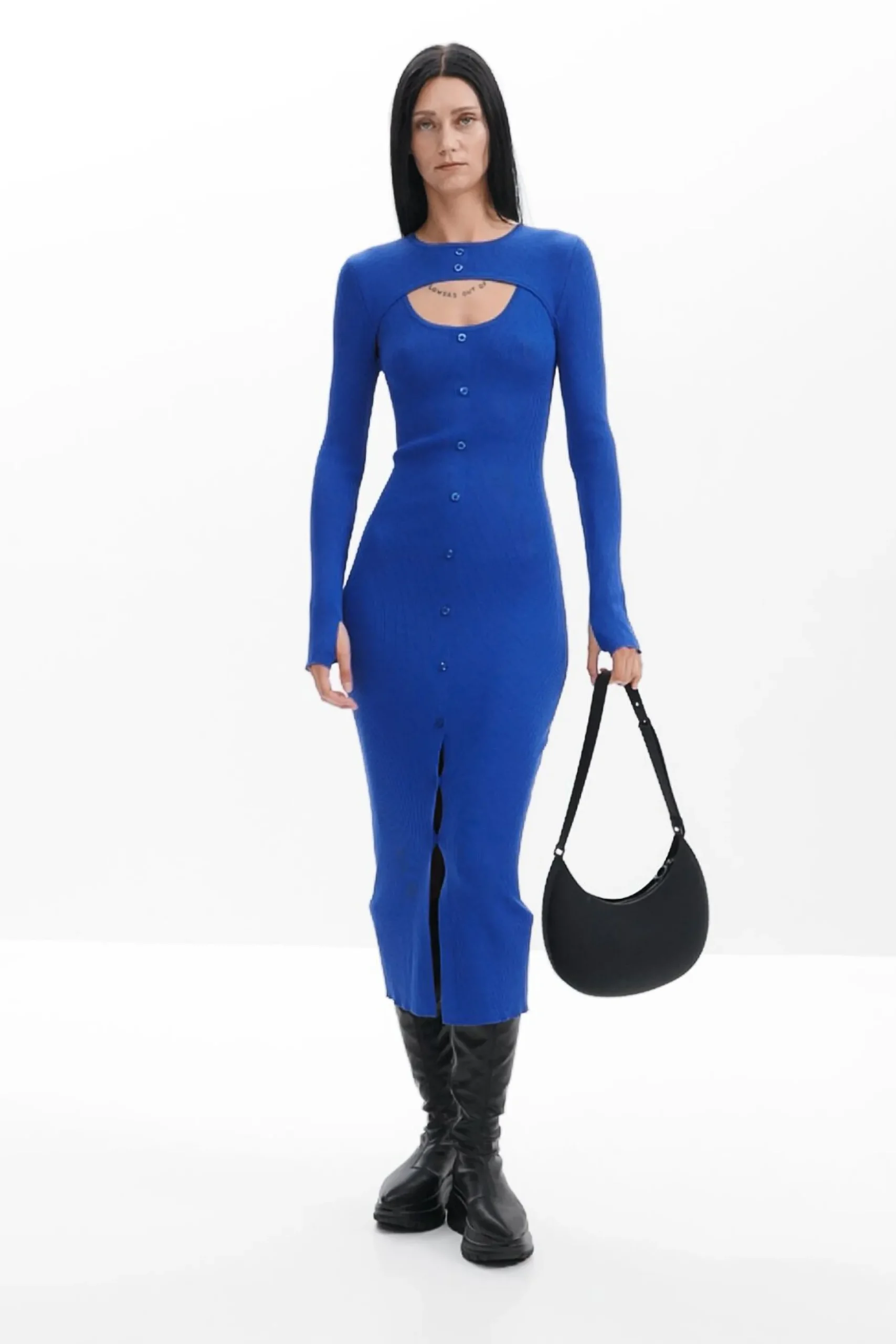 Vestido cutout Maitrepierre