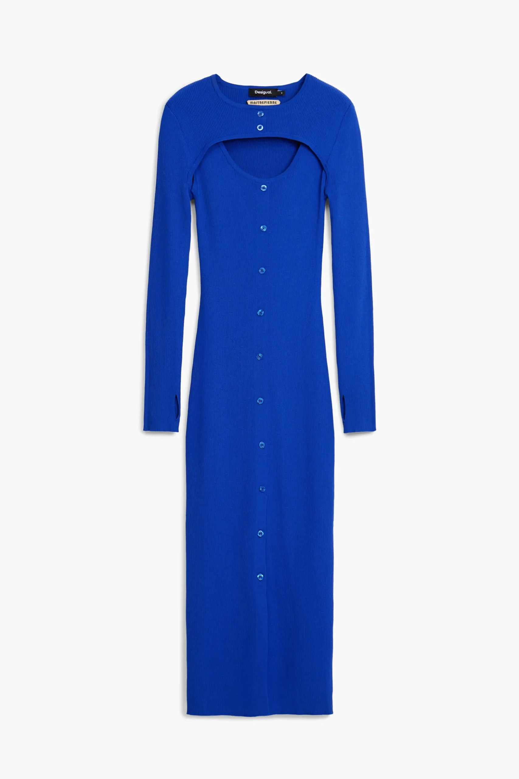 Vestido cutout Maitrepierre