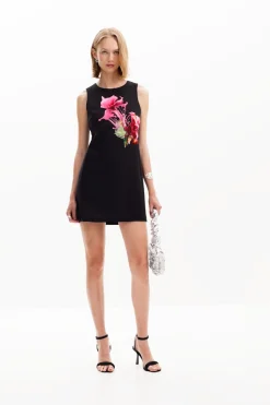 Vestido estampado flor