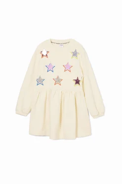 Vestido estrellas sudadera