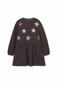 Vestido estrellas sudadera