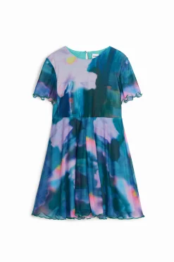 Vestido falda plisada