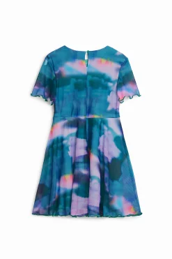 Vestido falda plisada