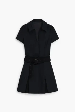 Vestido falda tablas