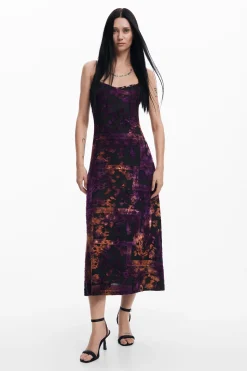 Vestido midi 2 en 1
