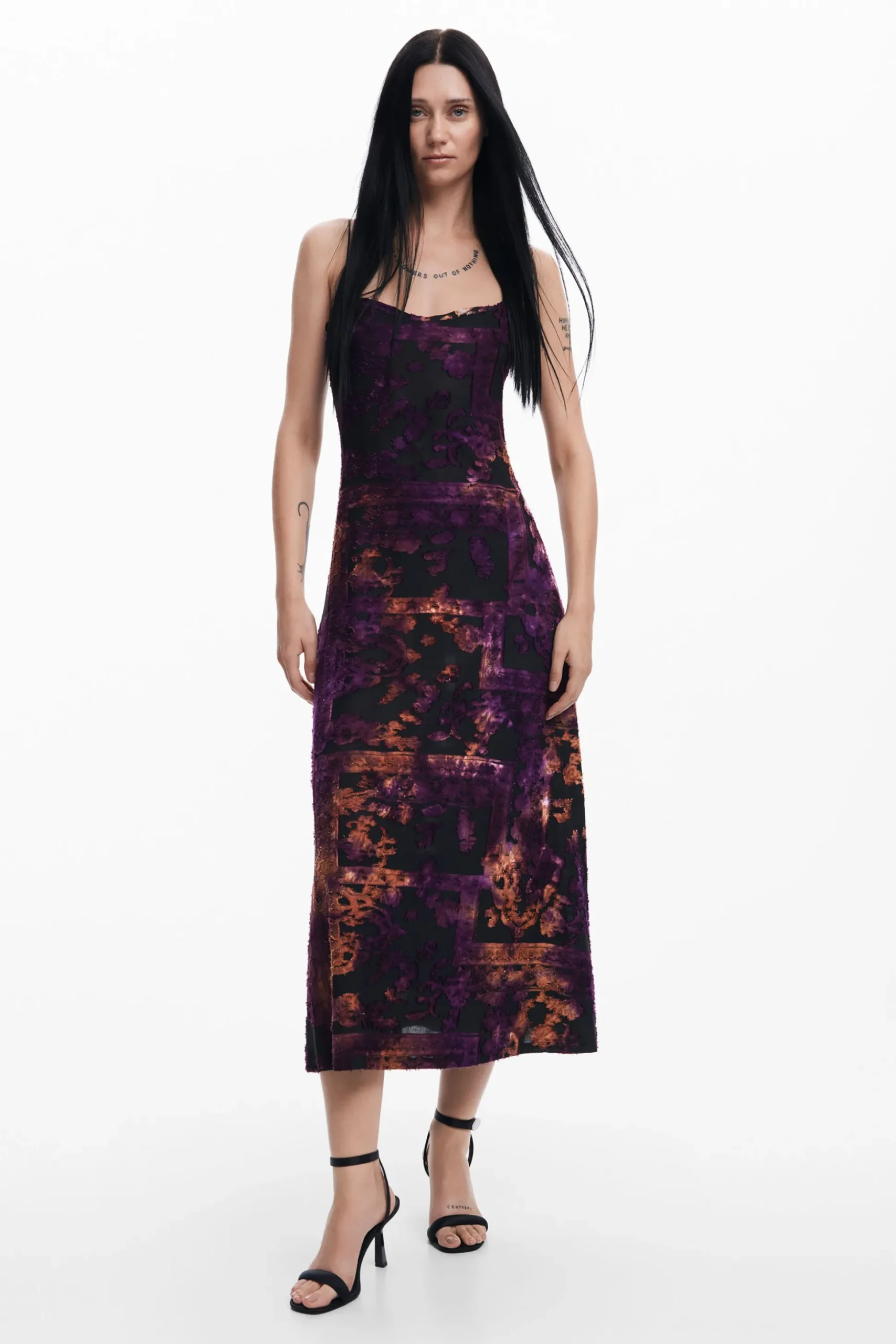 Vestido midi 2 en 1