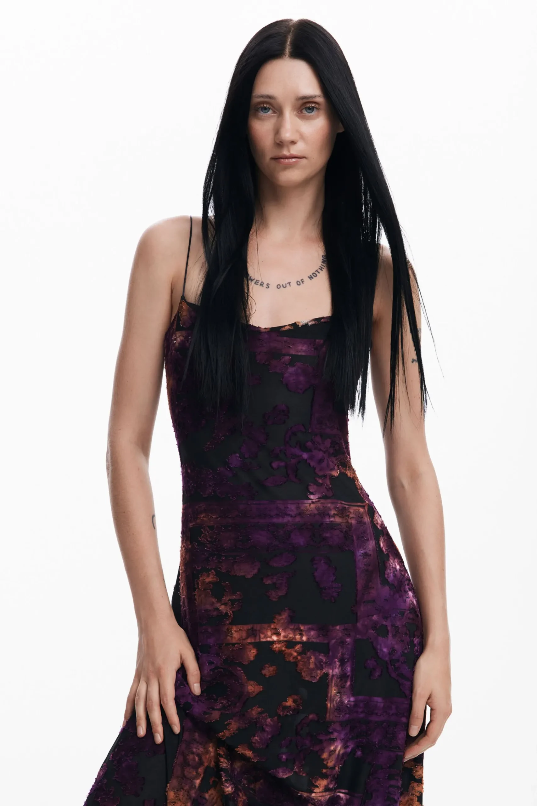 Vestido midi 2 en 1