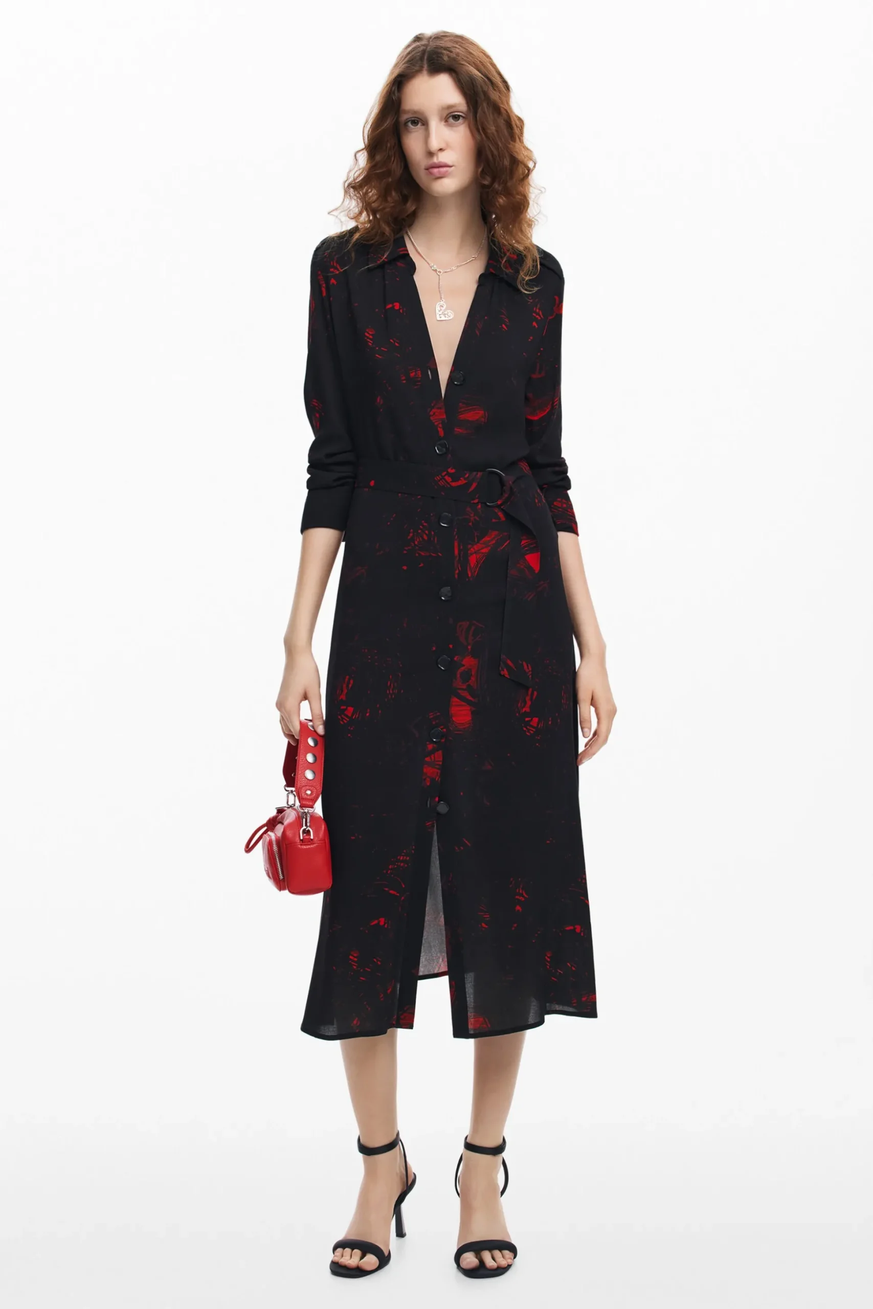 Vestido midi camisero M. Christian Lacroix