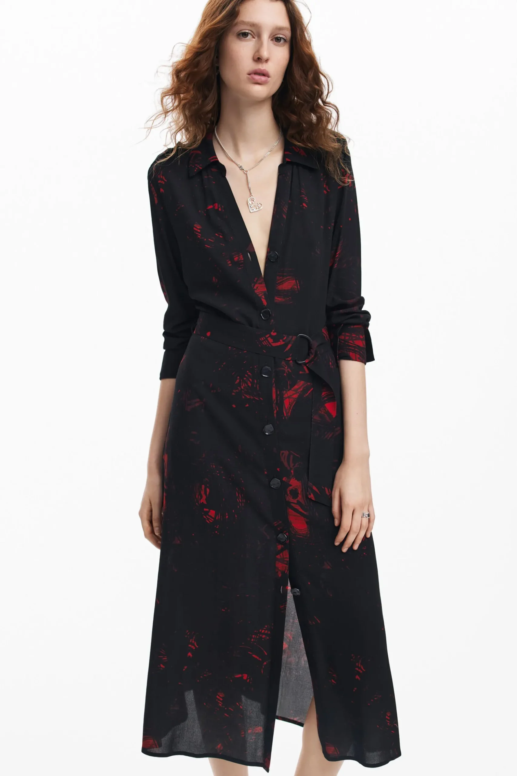 Vestido midi camisero M. Christian Lacroix