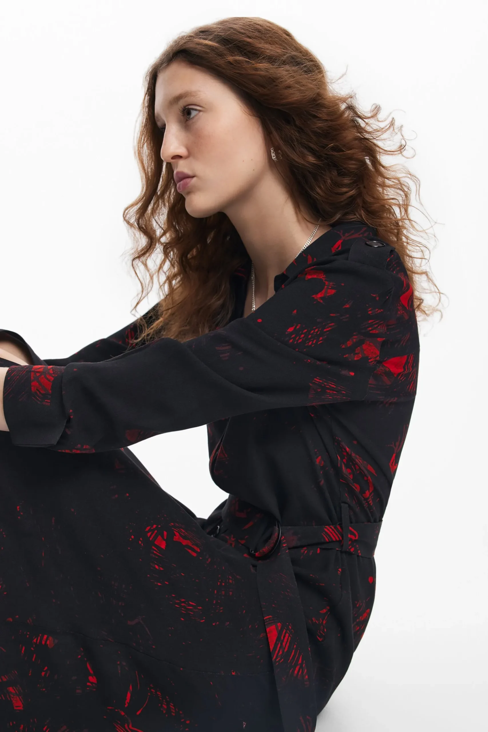 Vestido midi camisero M. Christian Lacroix