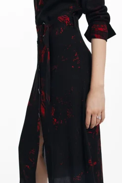 Vestido midi camisero M. Christian Lacroix