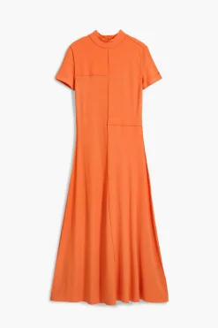 Vestido midi cuello alto