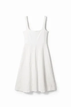 Vestido midi evasé