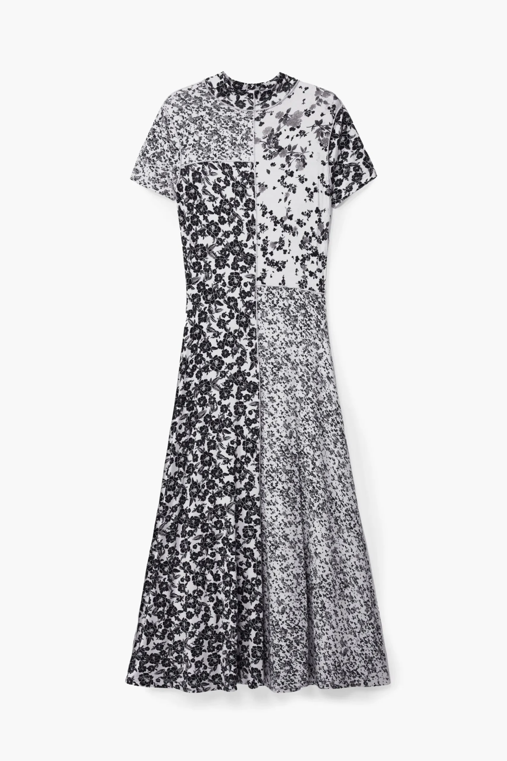 Vestido midi flores