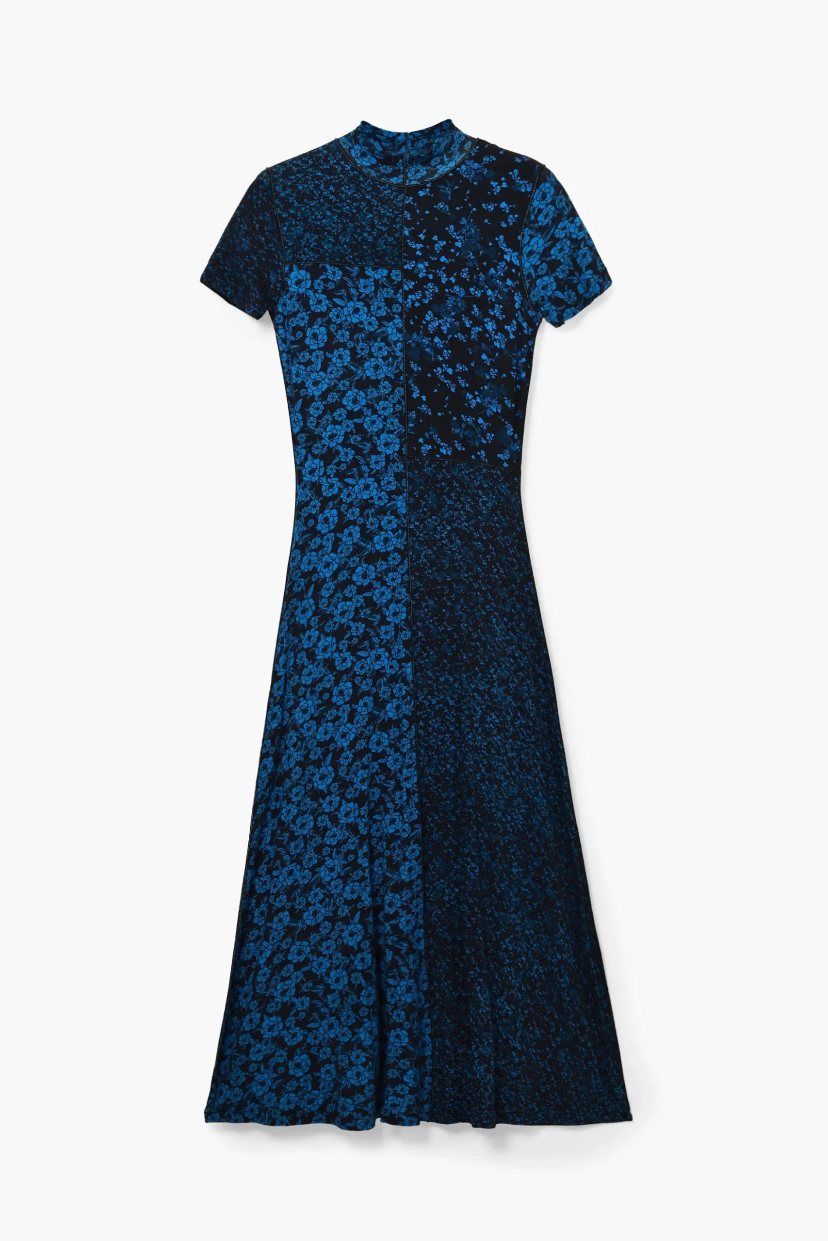 Vestido midi flores