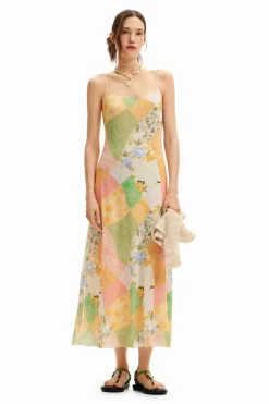 Vestido midi híbrido