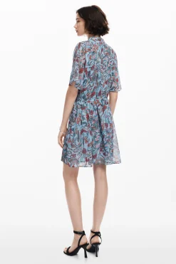 Vestido midi motivos florales
