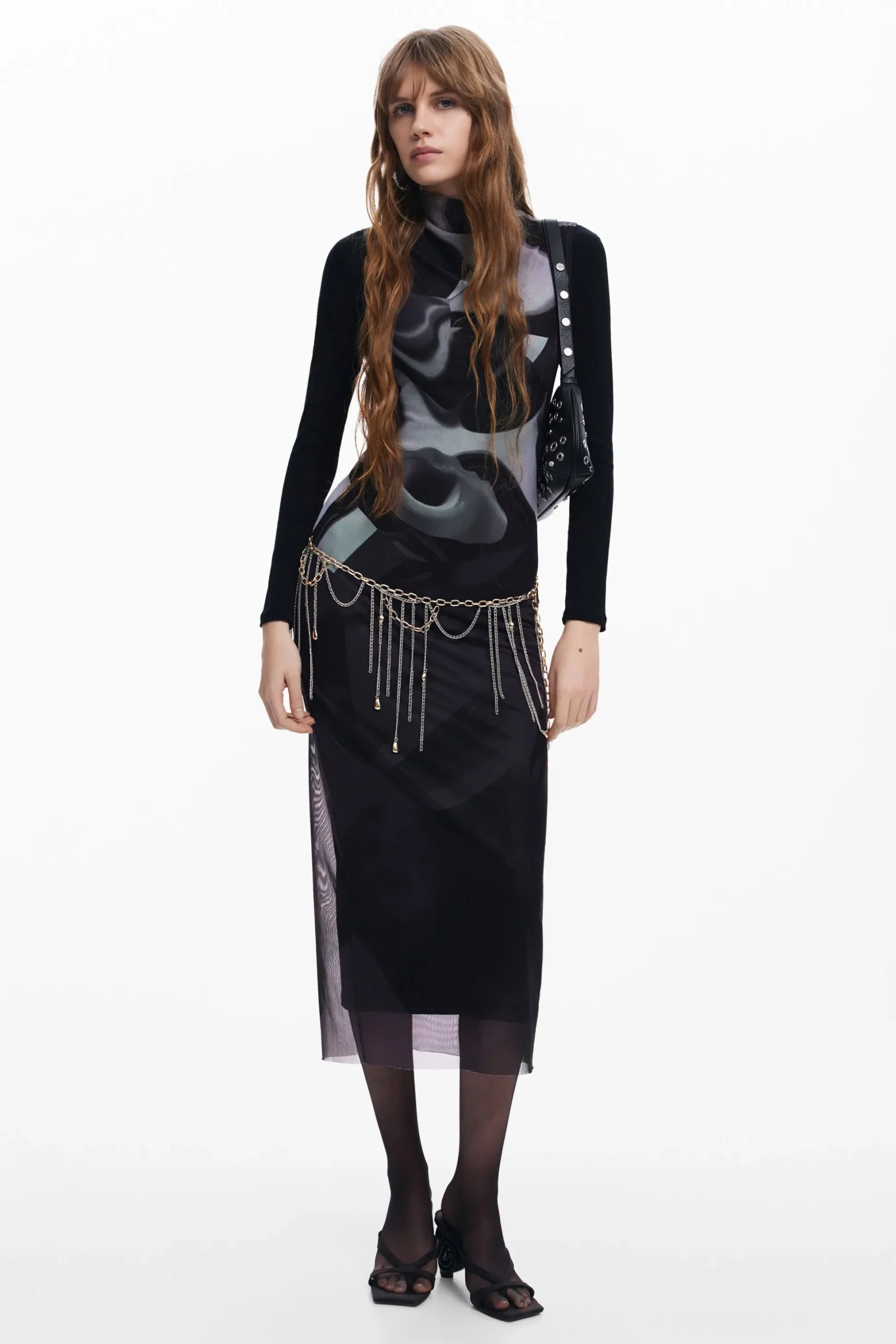 Vestido midi multiposición