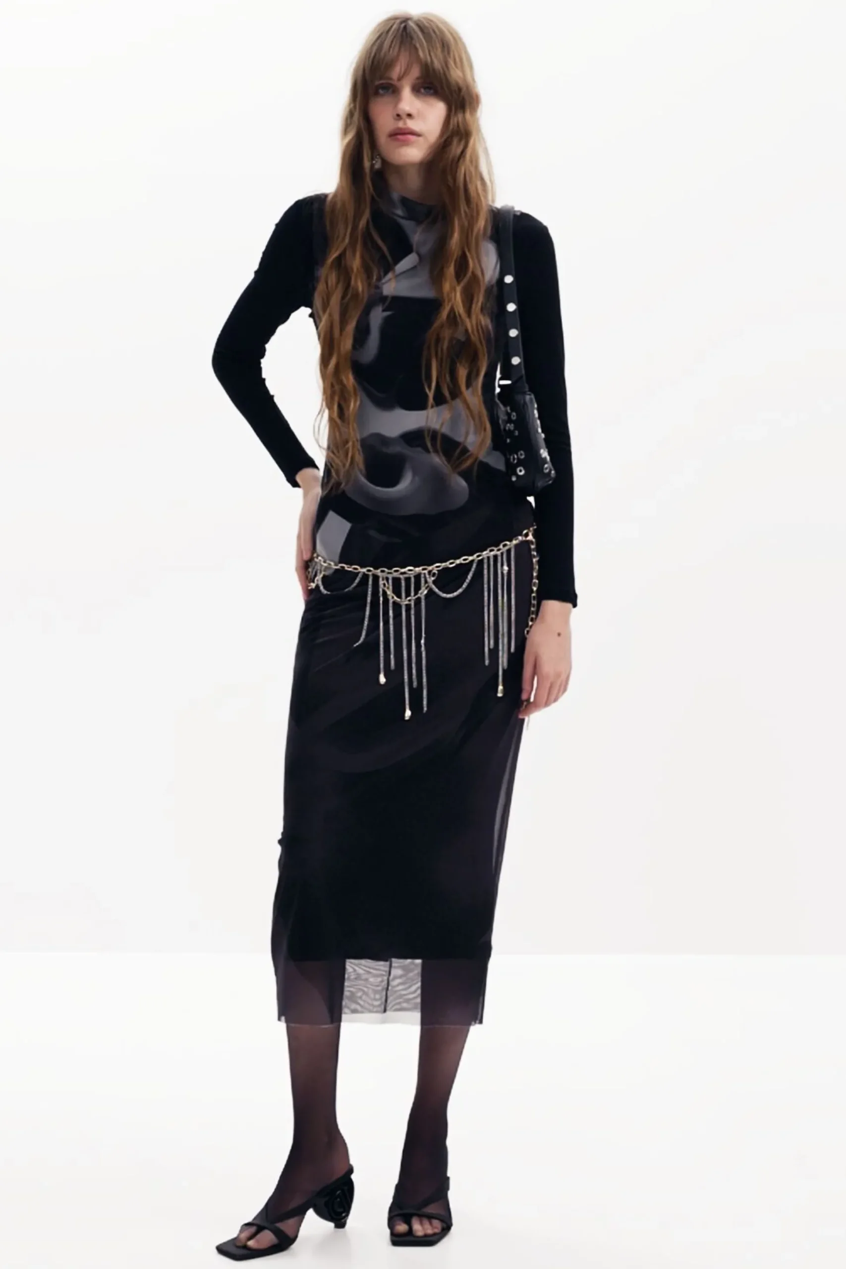Vestido midi multiposición