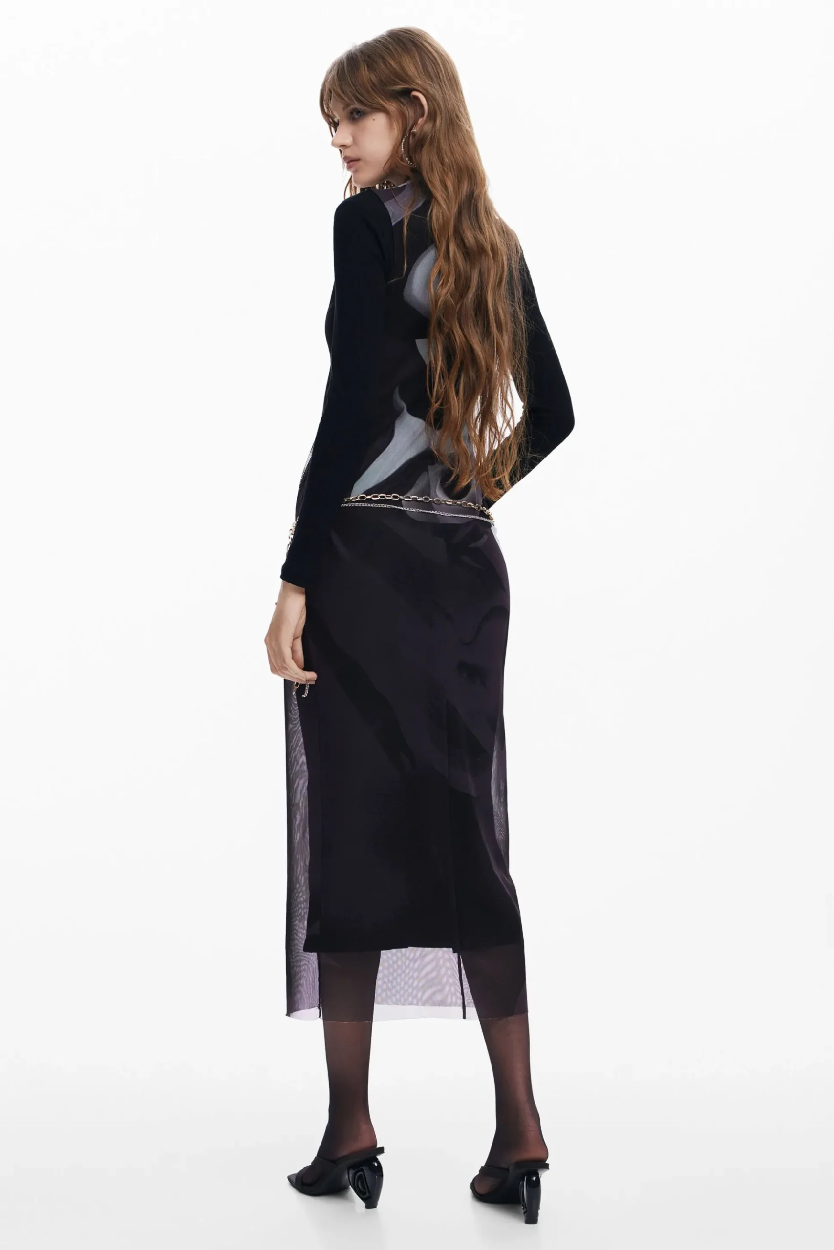 Vestido midi multiposición