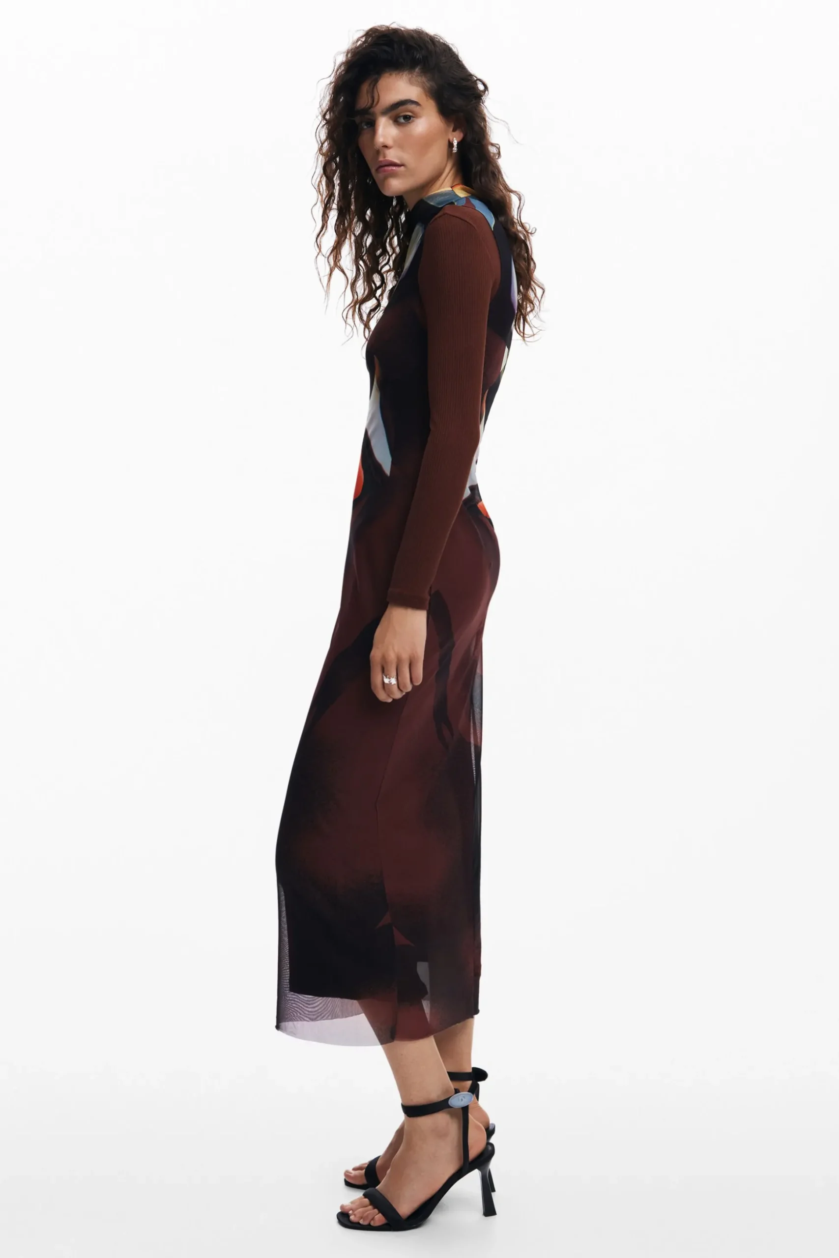 Vestido midi multiposición