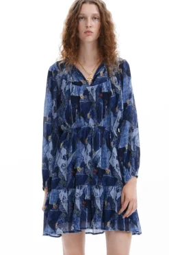 Vestido mini arty