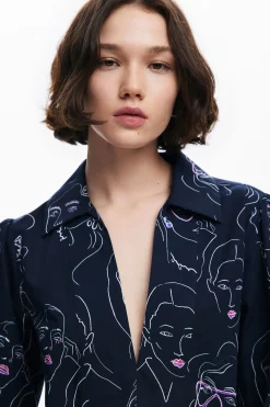 Vestido mini caras