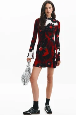 Vestido mini estampado M. Christian Lacroix