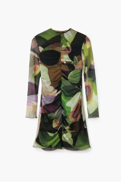Vestido mini estampado M. Christian Lacroix
