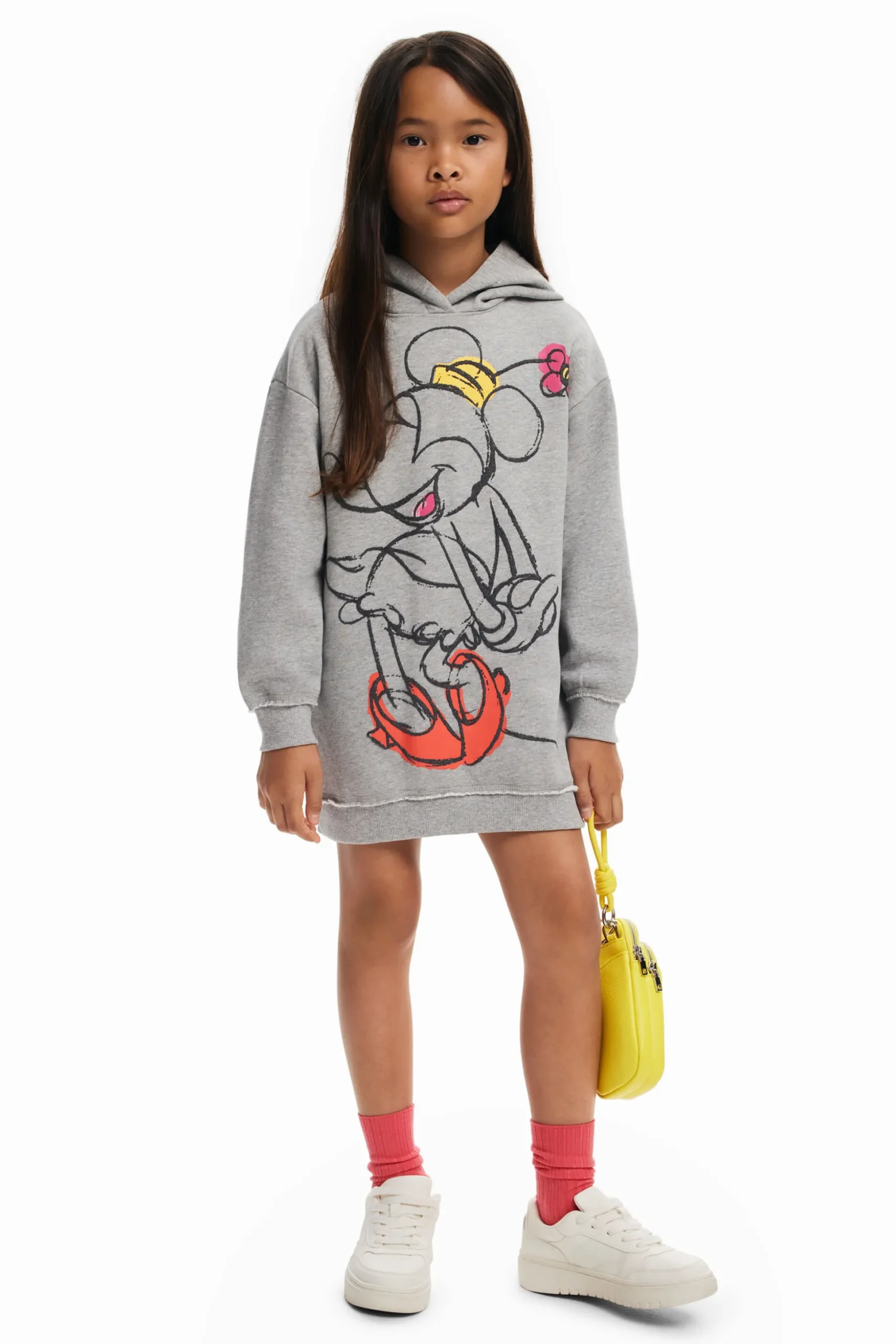 Vestido Minnie capucha
