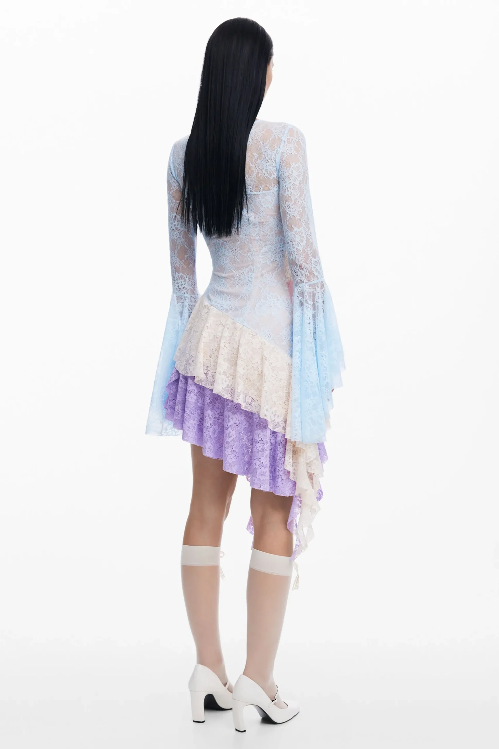 Vestido romántico María Escoté