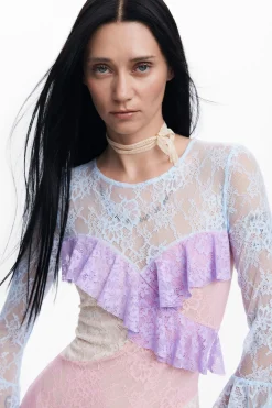 Vestido romántico María Escoté
