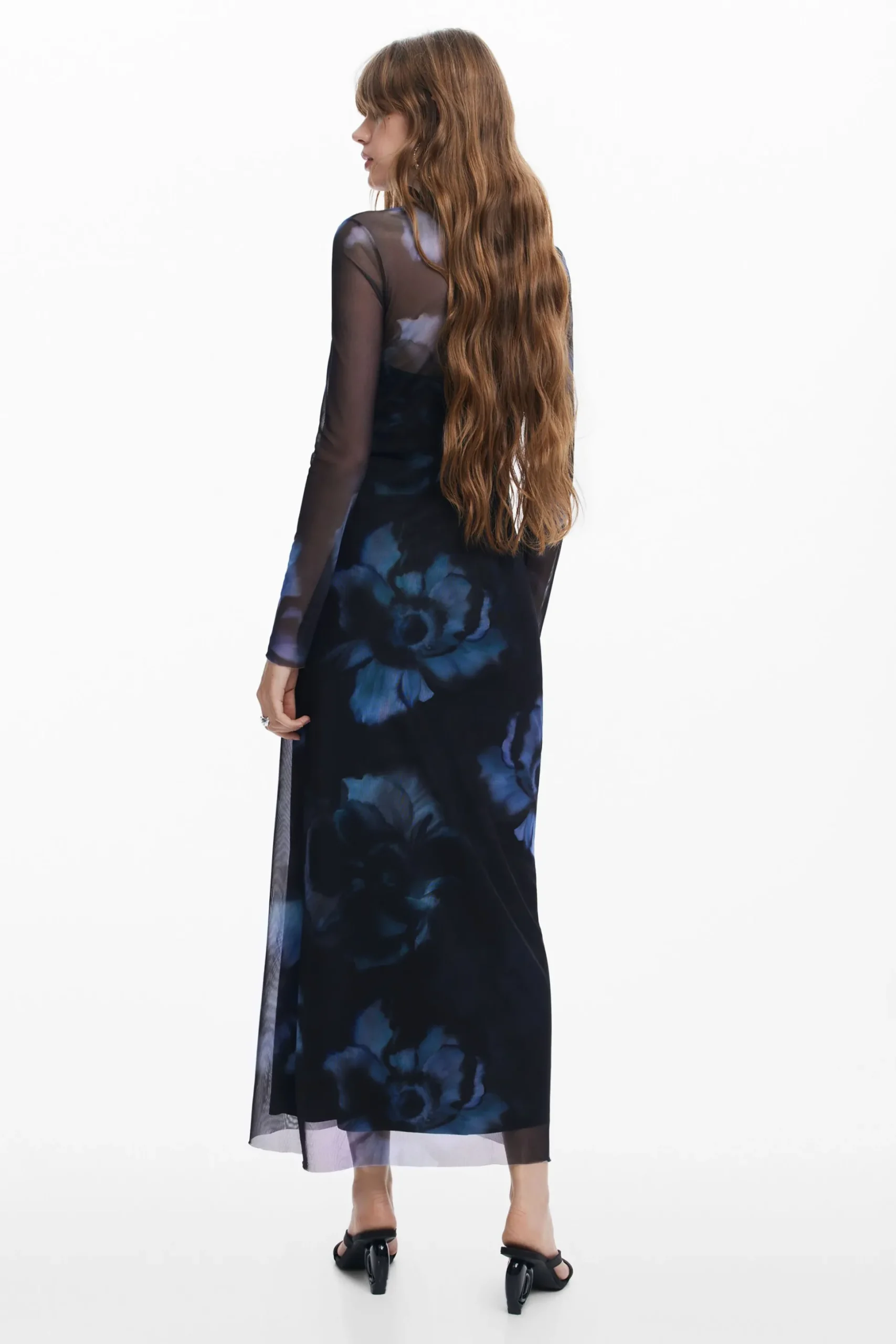 Vestido slim flores