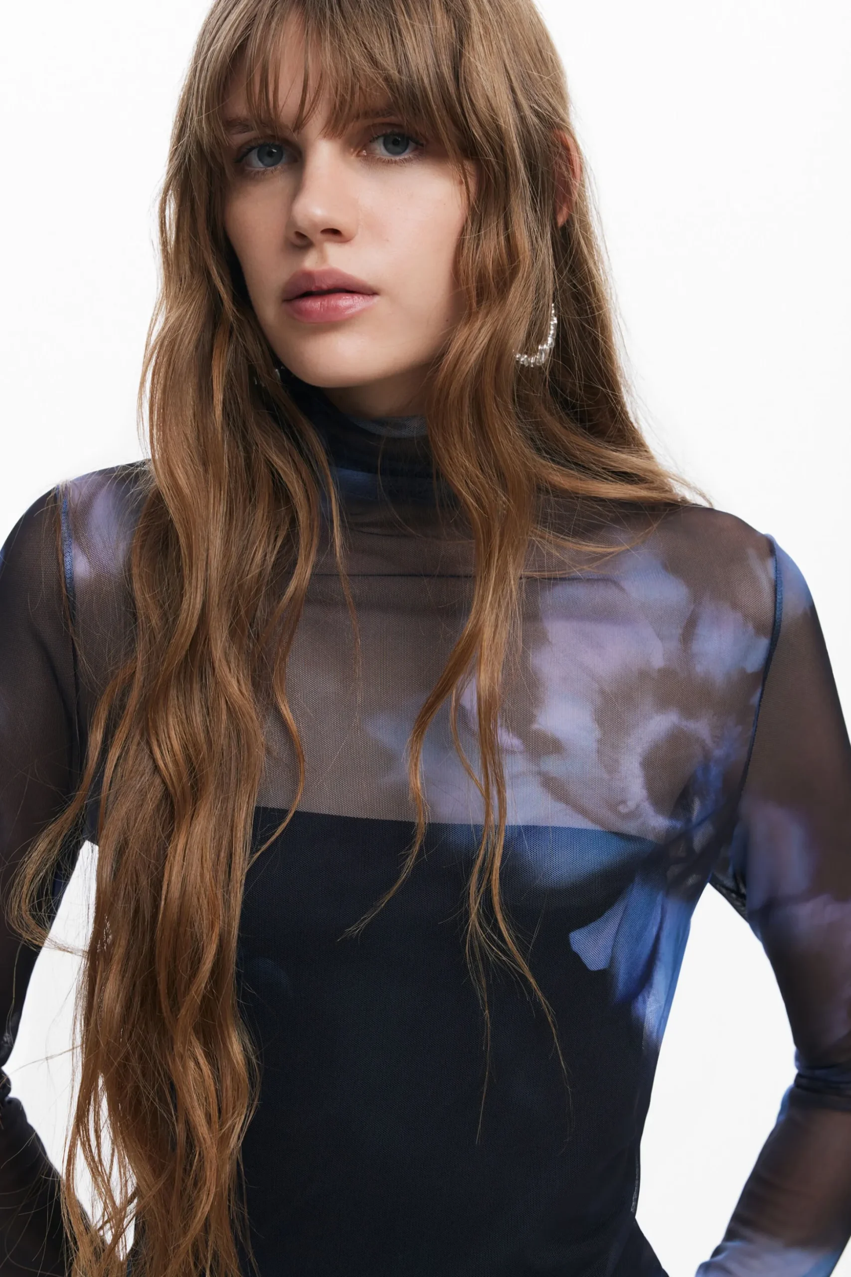 Vestido slim flores