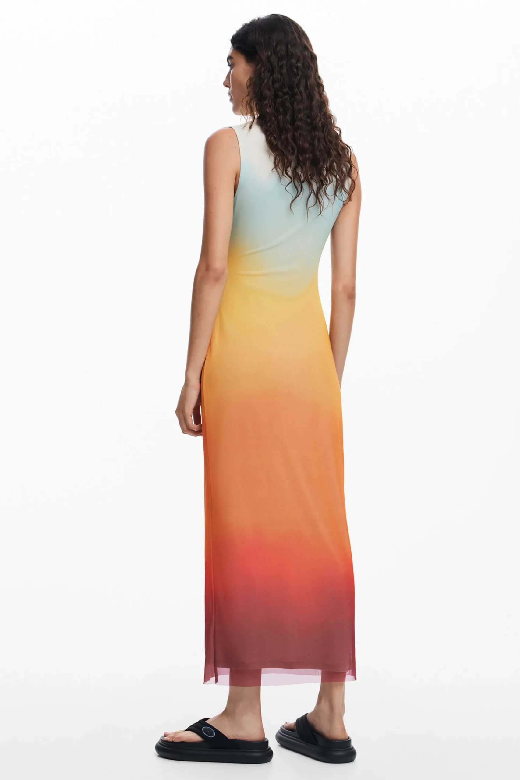 Vestido tul degradado