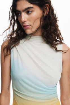 Vestido tul degradado