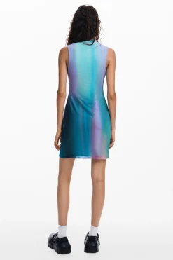 Vestido tul efecto difuminado