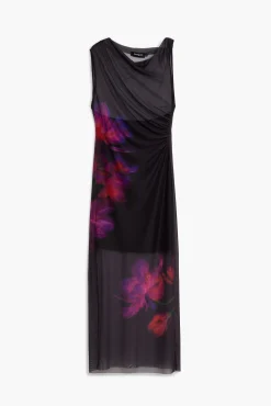 Vestido tul flores