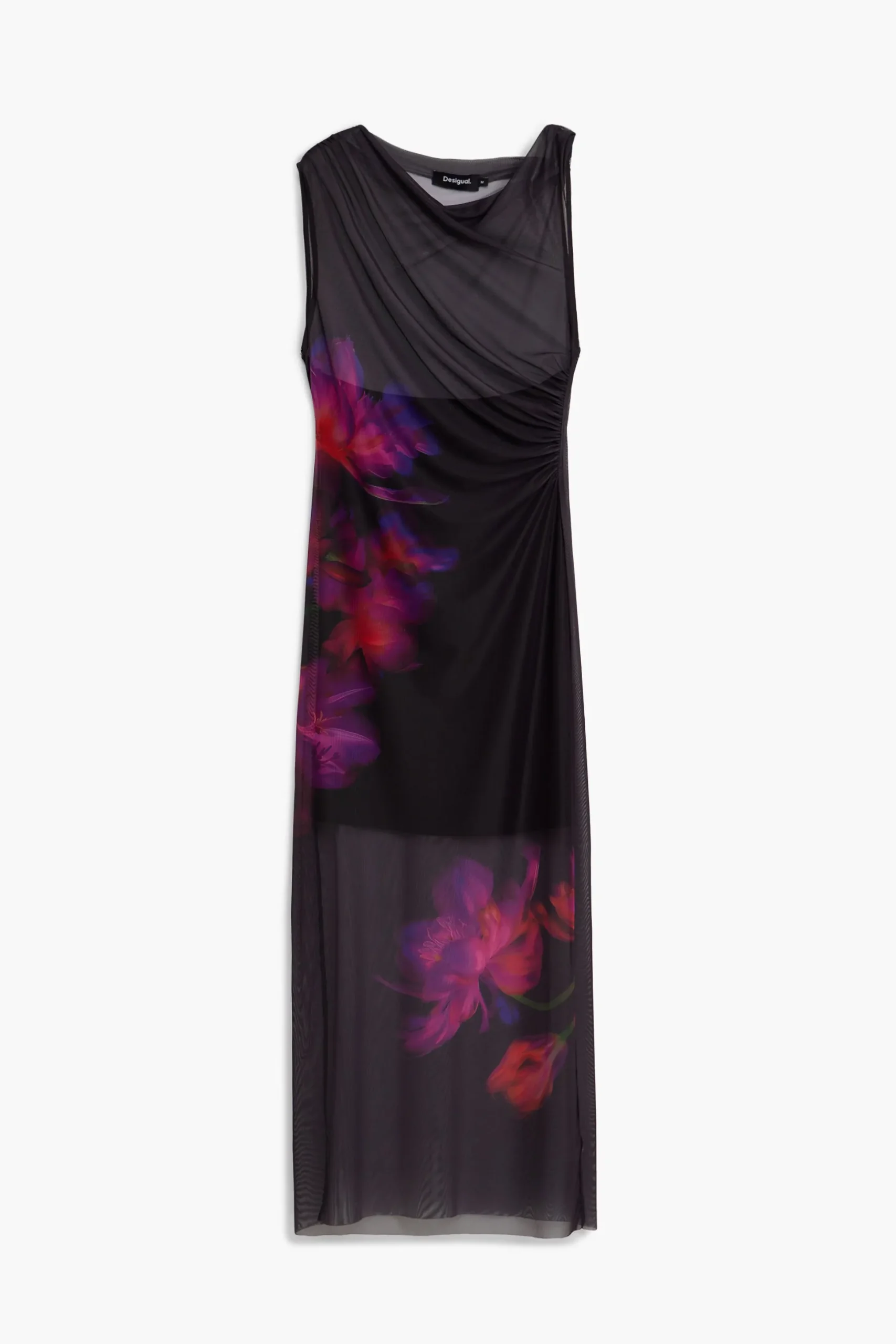 Vestido tul flores