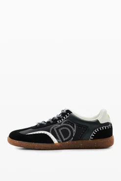 Zapatillas retro serraje