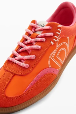 Zapatillas retro serraje